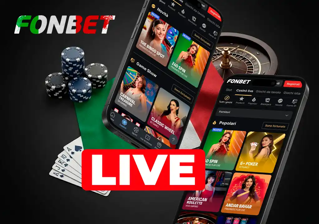 Fonbet scommesse live con aggiornamenti in tempo reale